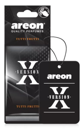 Ароматизатор возд.Areon X VERSION Tutti Frutti картонка в интернет-магазине ГК Эксперт