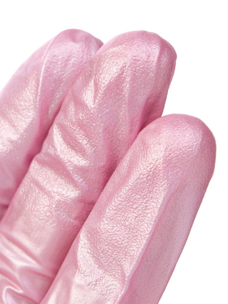 Adele нитриловые розовый перламутр пальцы