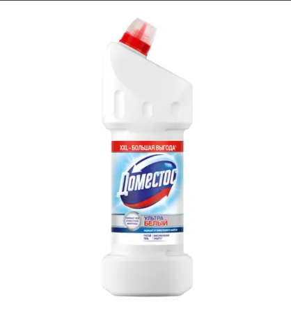 Средство чистящее для унитаза (1500мл) DOMESTOS Ультра белый в интернет-магазине ГК Эксперт