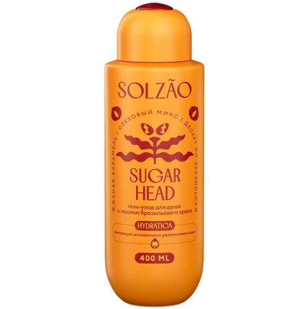 Гель для душа (400мл) Solzao Sugar Head с маслом бразильского ореха в интернет-магазине ГК Эксперт