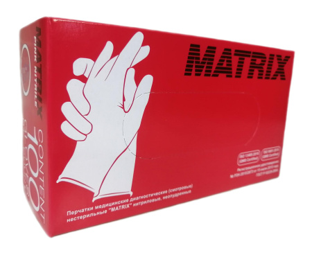 Перчатки нитриловые XS MATRIX (100шт/уп) розовый в интернет-магазине ГК Эксперт