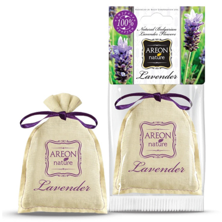 Ароматизатор воздуха AREON Nature мешочек на подвеске (84г) Lavender в интернет-магазине ГК Эксперт