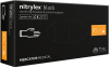 Перчатки нитриловые XS Nitrylex (100шт/уп) черный в интернет-магазине ГК Эксперт