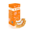 Бахилы полиэтиленовые (1000шт/уп) Elegreen Экстра двойные ПНД (3,0г; 8/8мкм) бело-оранжевый в евробл в интернет-магазине ГК Эксперт