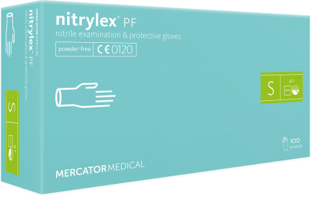 Перчатки нитриловые S Nitrylex (100шт/уп) PF зеленый в интернет-магазине ГК Эксперт