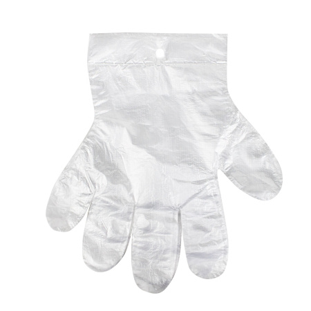 Перчатки полиэтиленовые L EleGreen (100шт/уп) отрывные с европодвесом прозрачный в интернет-магазине ГК Эксперт
