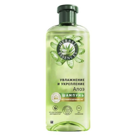 Шампунь (350мл) Herbal Essences Алоэ для увлажнения и укрепления волос в интернет-магазине ГК Эксперт
