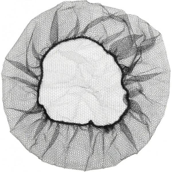 Шапочка-сетка одноразовая (100шт/уп) Ecolat нейлоновая черный в интернет-магазине ГК Эксперт