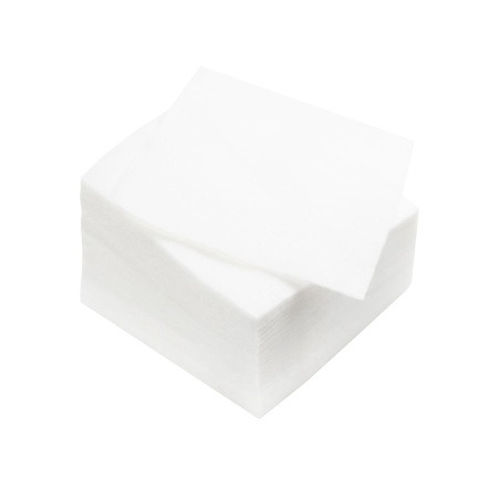 Салфетки одноразовые 5*5см (100шт/уп) BEAJOY Standart спанлейс (35г/м2) белый в интернет-магазине ГК Эксперт