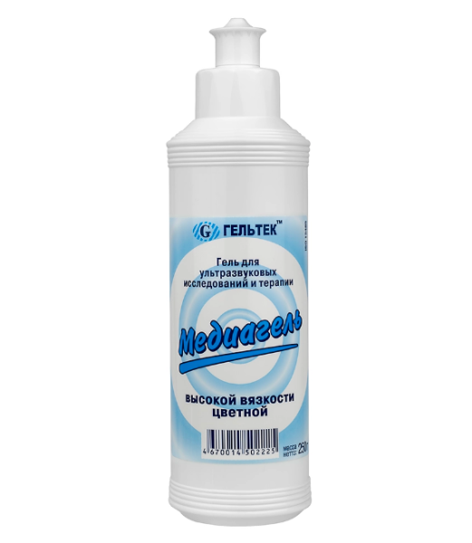 Гель для УЗИ и терапии Гельтек Медиагель 0,25 кг высокой вязкости бесцветный в интернет-магазине ГК Эксперт