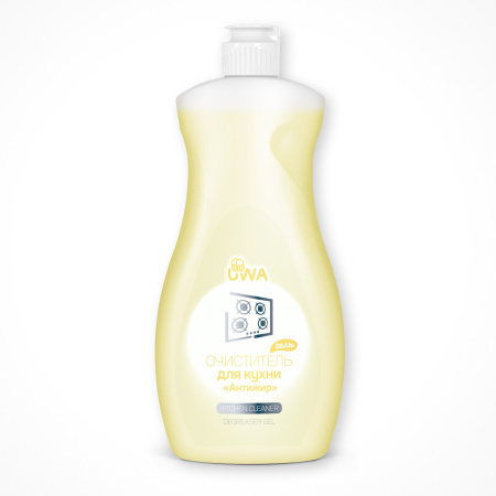 Универсальный очиститель для кухни "Антижир" (гель) UWA, 490 мл в интернет-магазине ГК Эксперт