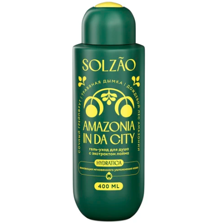 Гель для душа (400мл) Solzao Amazonia In Da City с экстрактом лайма в интернет-магазине ГК Эксперт