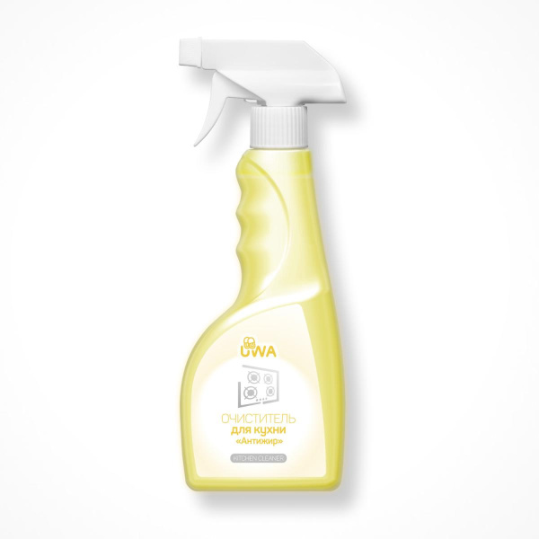 Универсальный очиститель для кухни "Антижир" (триггер) UWA, 520 мл в интернет-магазине ГК Эксперт