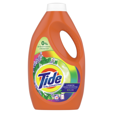 Гель для стирки белья (1,235л) Tide Color Лаванда и Березовая Вода автомат  в интернет-магазине ГК Эксперт