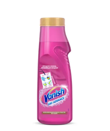 Пятновыводитель для цветных тканей (400мл) VANISH OXI Advance Мультисила в интернет-магазине ГК Эксперт