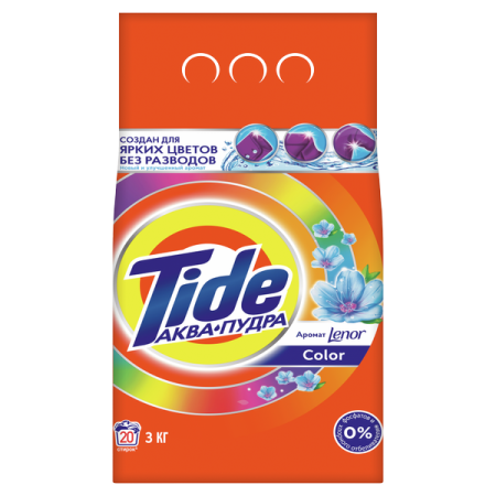 Стиральный порошок (3,0кг) Tide Аромат Lenor Color автомат  в интернет-магазине ГК Эксперт