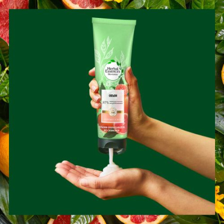Бальзам-ополаскиватель (275мл) Herbal Essences Белый грейпфрут и Мята для объема волос в интернет-магазине ГК Эксперт
