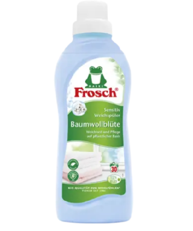 Концентрированный ополаскиватель для белья (750мл) FROSCH Цветы Хлопка в интернет-магазине ГК Эксперт