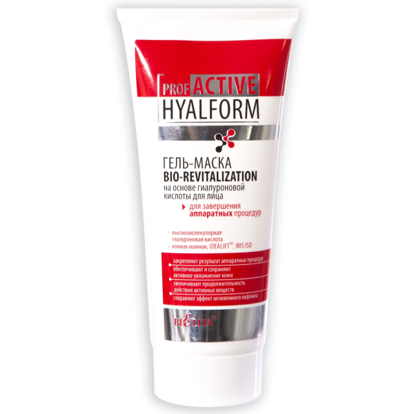 ГЕЛЬ-МАСКА BIO-REVITALIZATION на основе гиалуроновой кислоты для лица в интернет-магазине ГК Эксперт