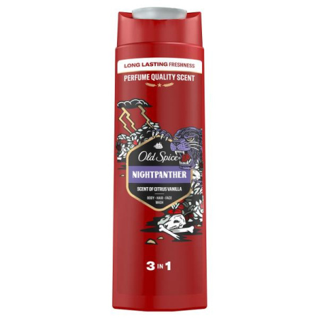 Мужской гель для душа + шампунь 3 в 1 (400мл) Old Spice Nightpanter в интернет-магазине ГК Эксперт