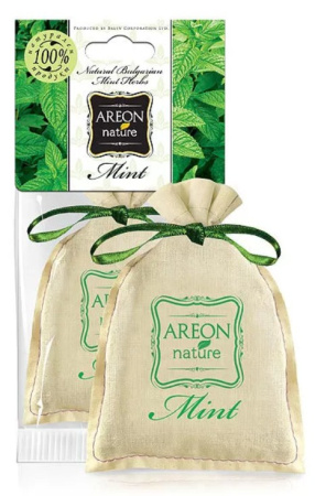Ароматизатор воздуха AREON Nature мешочек на подвеске (84г) Mint в интернет-магазине ГК Эксперт