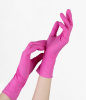 Перчатки нитриловые XS NitriMax (100шт/уп) фуксия в интернет-магазине ГК Эксперт