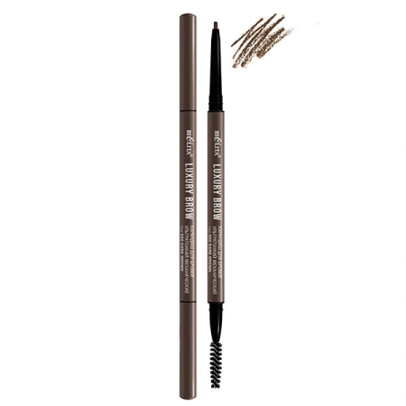 Карандаш для бровей ультратонкий механический LUXURY Brow тон 600 dark brown в интернет-магазине ГК Эксперт