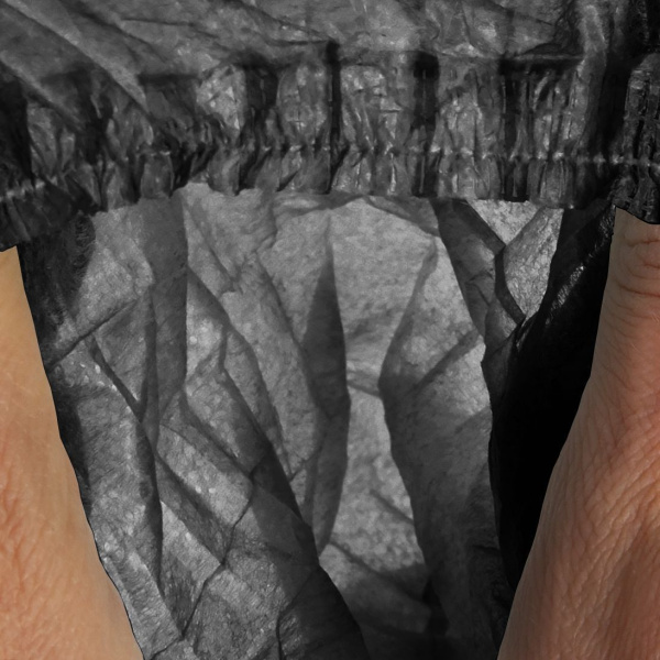 Шапочка одноразовая "Шарлотта" (100шт/уп) SMZ спанбонд (10г/м2) черный в интернет-магазине ГК Эксперт