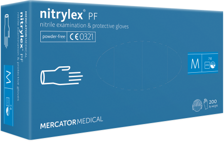 Перчатки нитриловые M Nitrylex (200шт/уп) PF в интернет-магазине ГК Эксперт