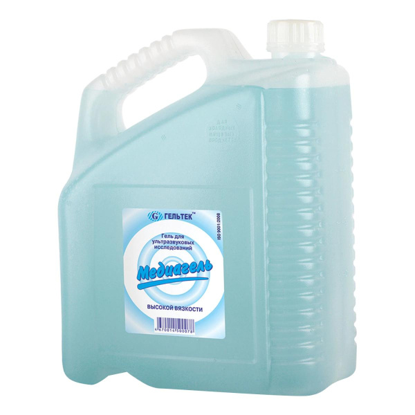 Гель для УЗИ и терапии Гельтек Медиагель 5 кг высокой вязкости бесцветный в интернет-магазине ГК Эксперт