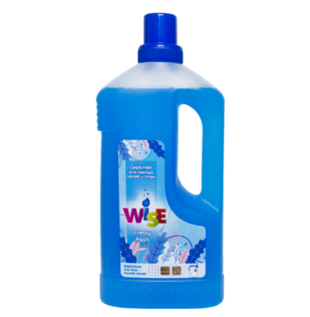 Средство для мытья полов и стен (1000мл) WISE Frosty fresh в интернет-магазине ГК Эксперт