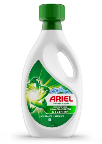Гель для стирки белья (1л) Ariel Горный Родник автомат в интернет-магазине ГК Эксперт